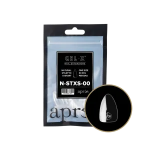 Gel-X Natural Stiletto Extra Short 2.0 Refill Bag