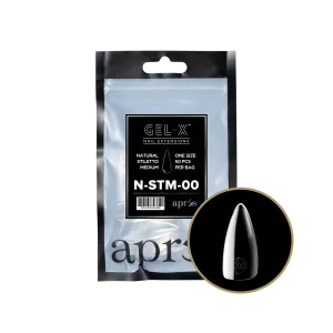 Gel-X Natural Stiletto Medium 2.0 Refill Bag