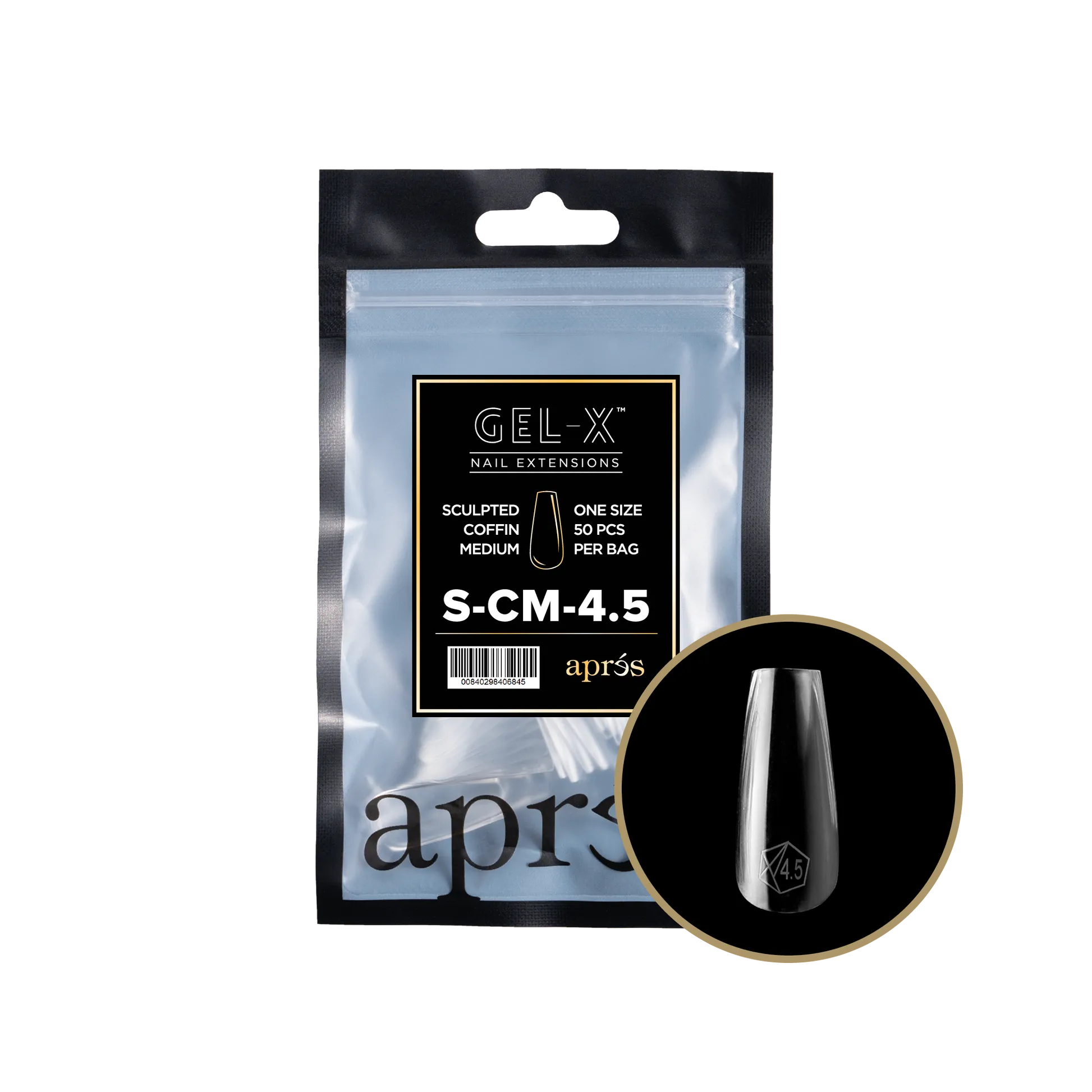 Gel-X Sculpted Coffin Medium 2.0 Refill Bag