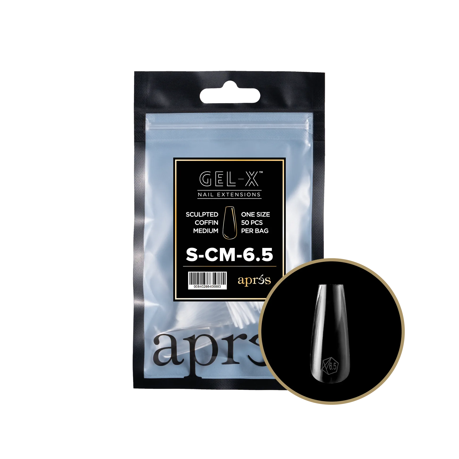 Gel-X Sculpted Coffin Medium 2.0 Refill Bag