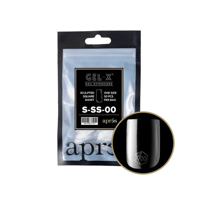 Gel-X Sculpted Square Short 2.0 Refill Bag