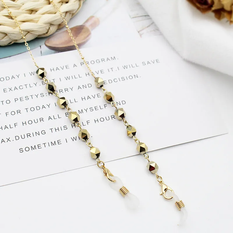 Geometric Cut Eyewear Chain