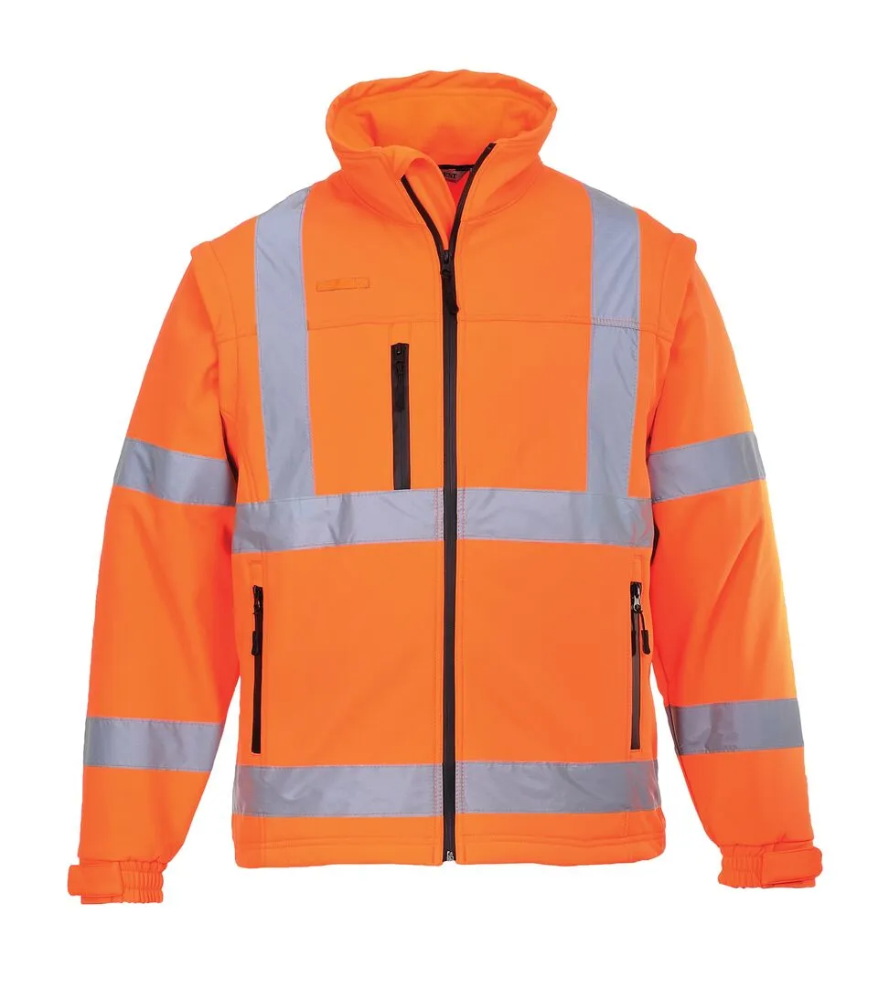Giacca Softshell 2x1 Alta Visibilità