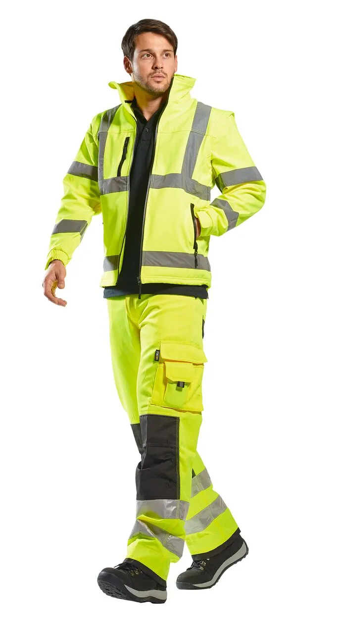 Giacca Softshell 2x1 Alta Visibilità