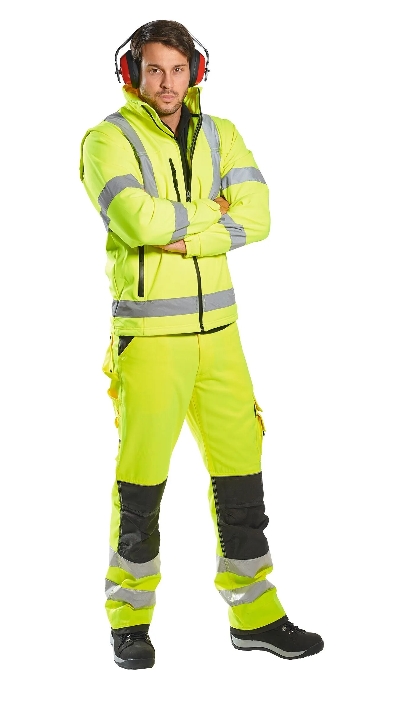 Giacca Softshell 2x1 Alta Visibilità