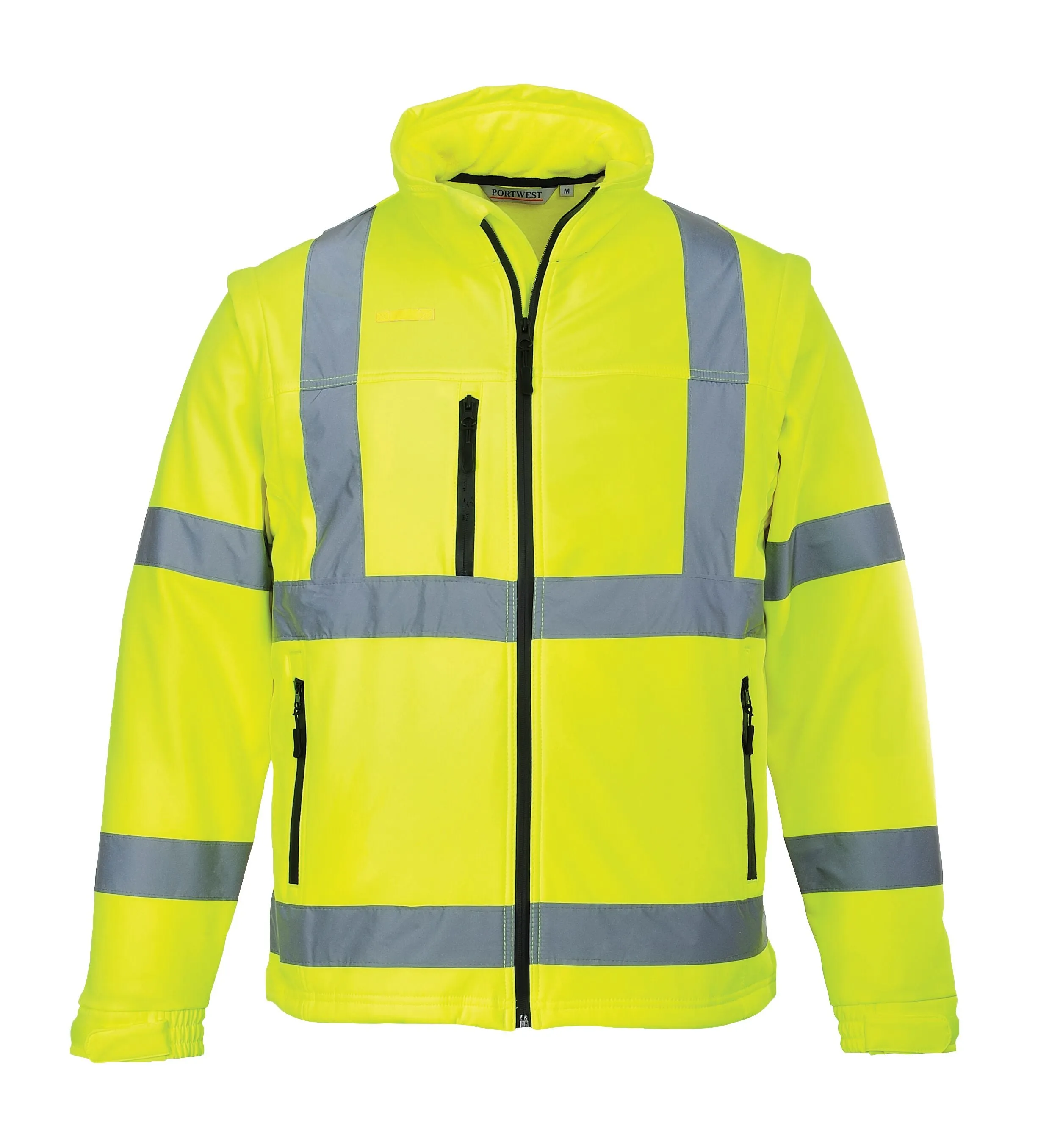 Giacca Softshell 2x1 Alta Visibilità