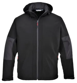 Giacca Softshell con cappuccio ( 3 strati)