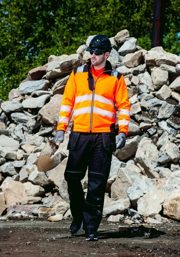 Giacca Softshell PW3 Hi-Vis