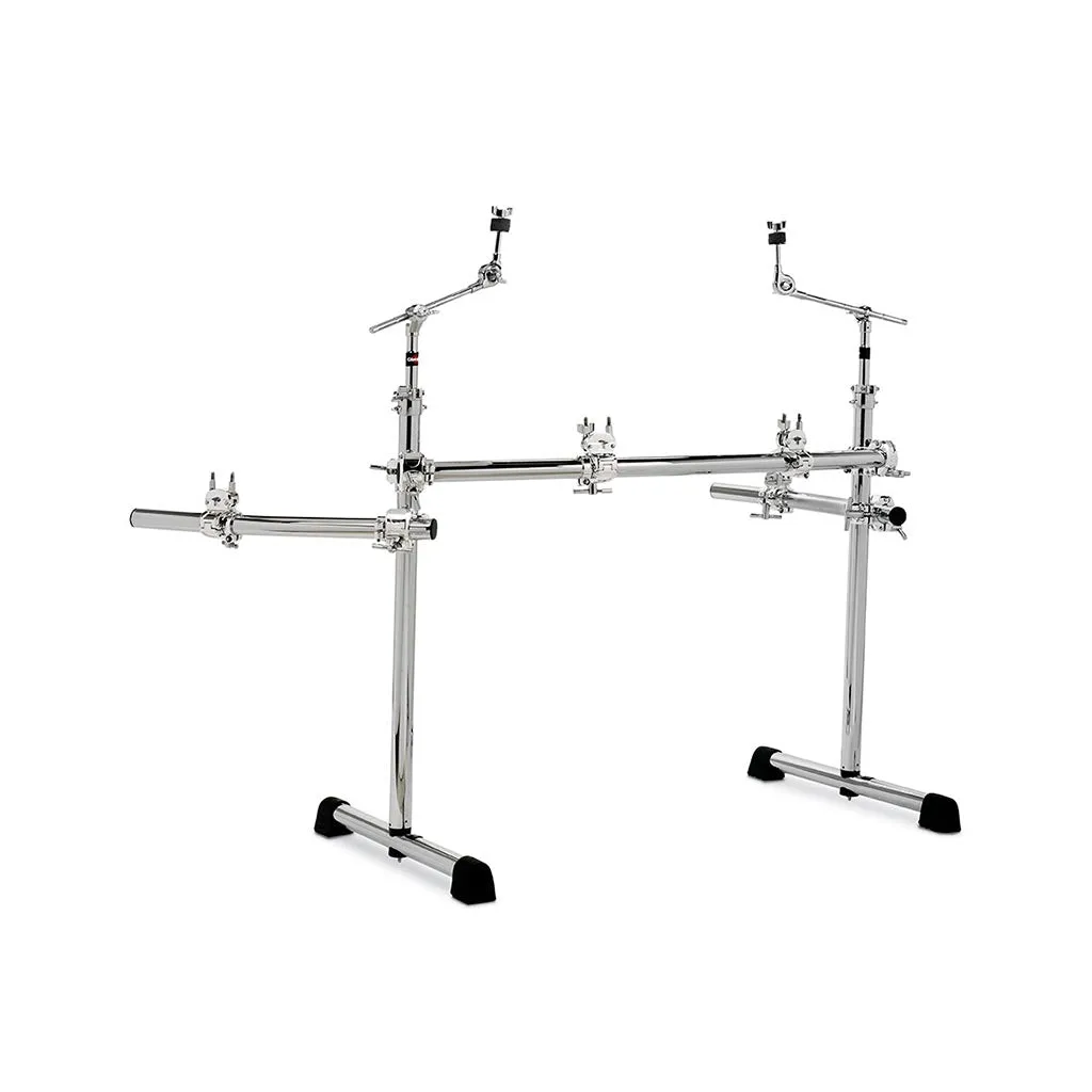 Gibraltar GCS375R Chrome Series Curved Front Rack w/ Wings   2x Cymbal Boom