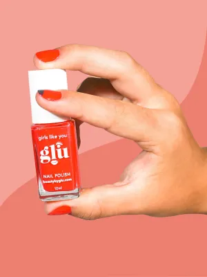 GLU Crimson Nail Polish