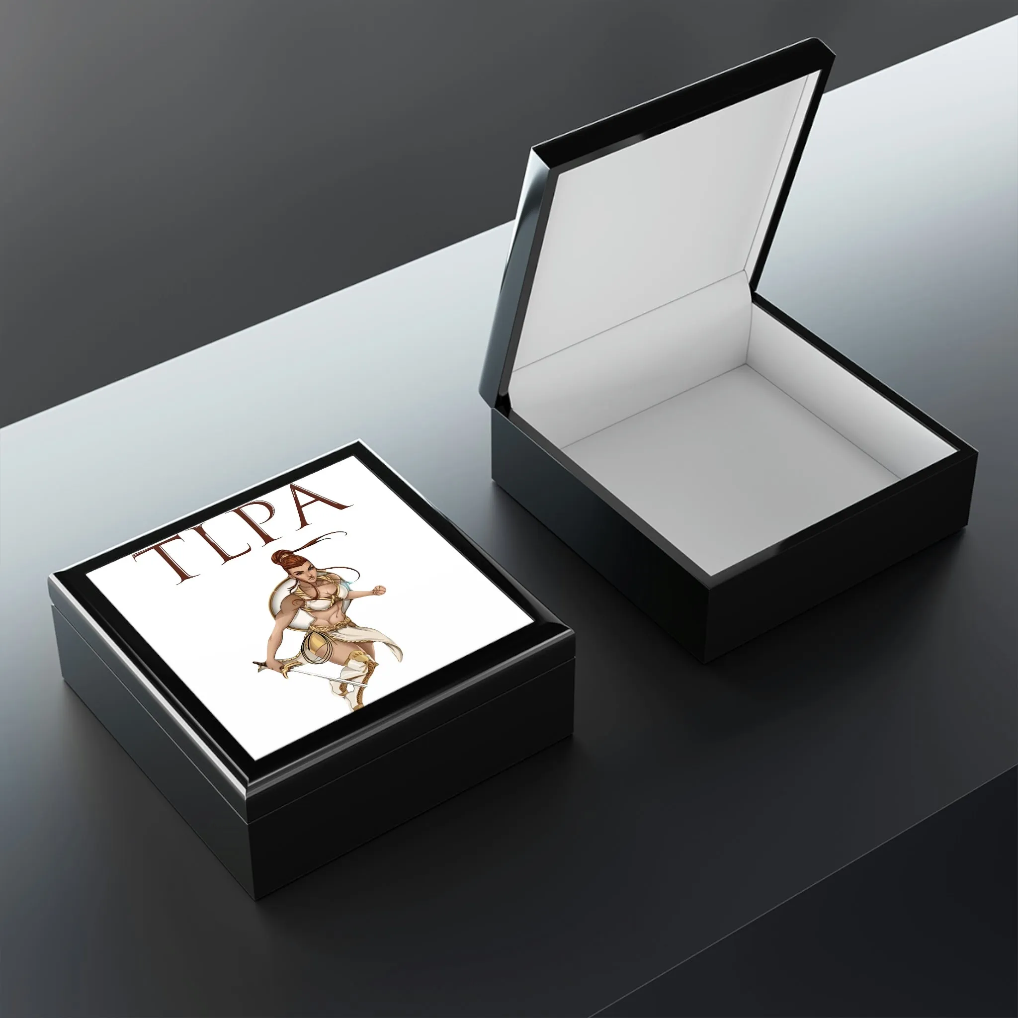 Goddess Athena Jewelry Box