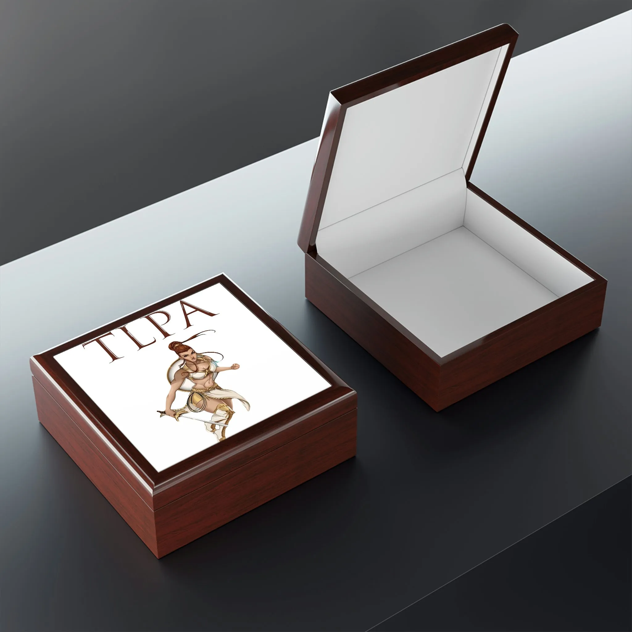 Goddess Athena Jewelry Box