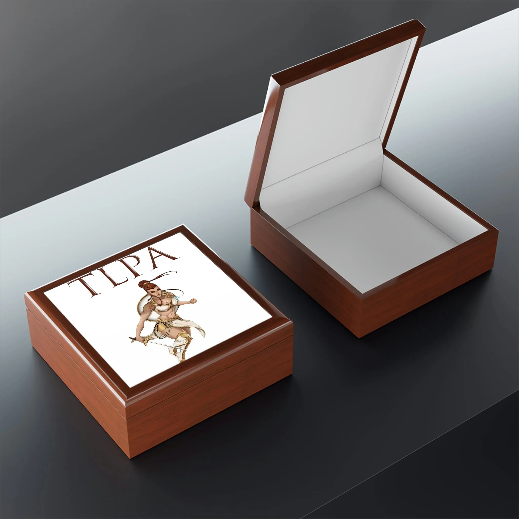 Goddess Athena Jewelry Box