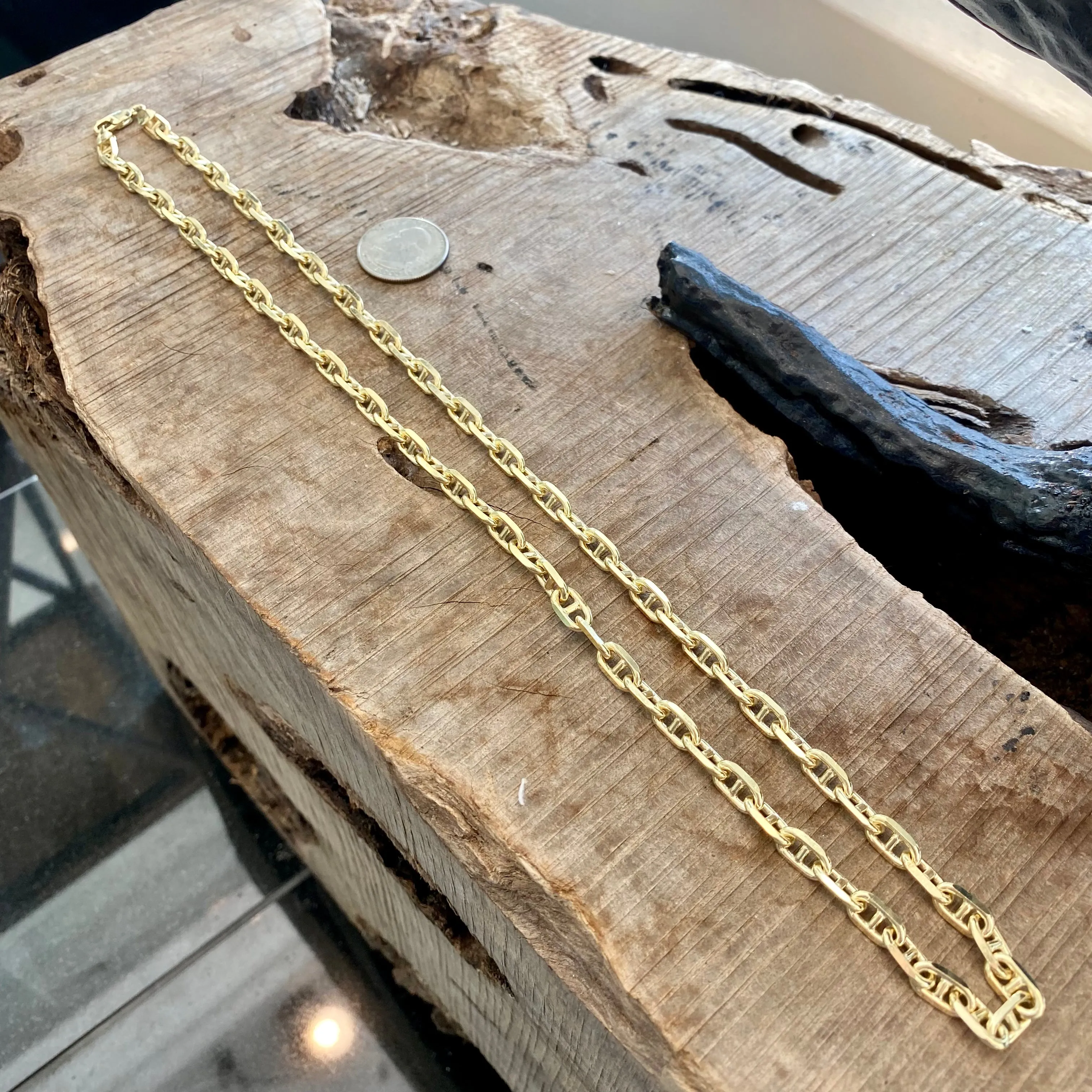 Gold Anchor Chain