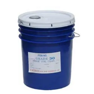 Grade 30 Proof Coil Chain - Bright Zinc Pails