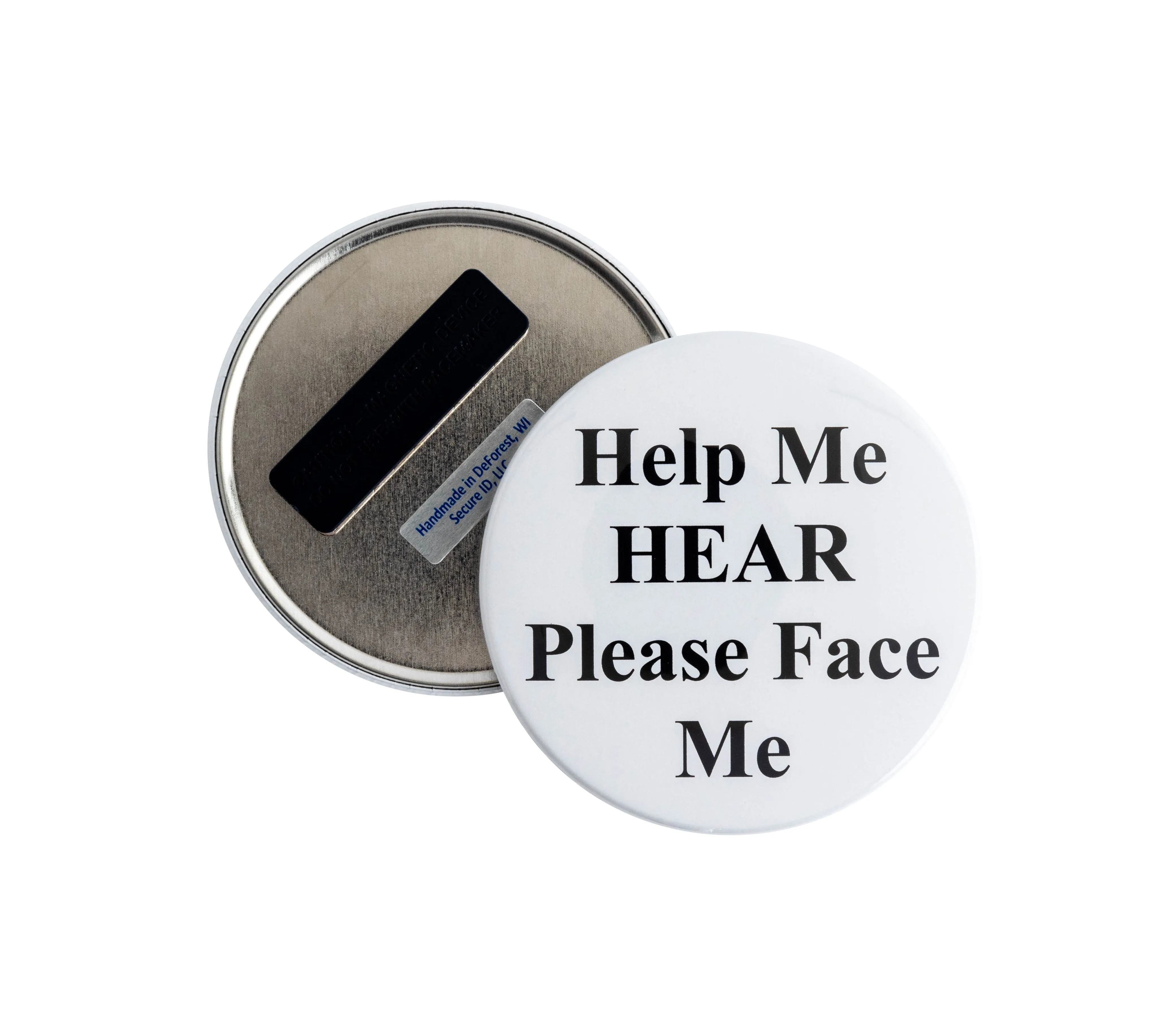 Hard of Hearing Buttons