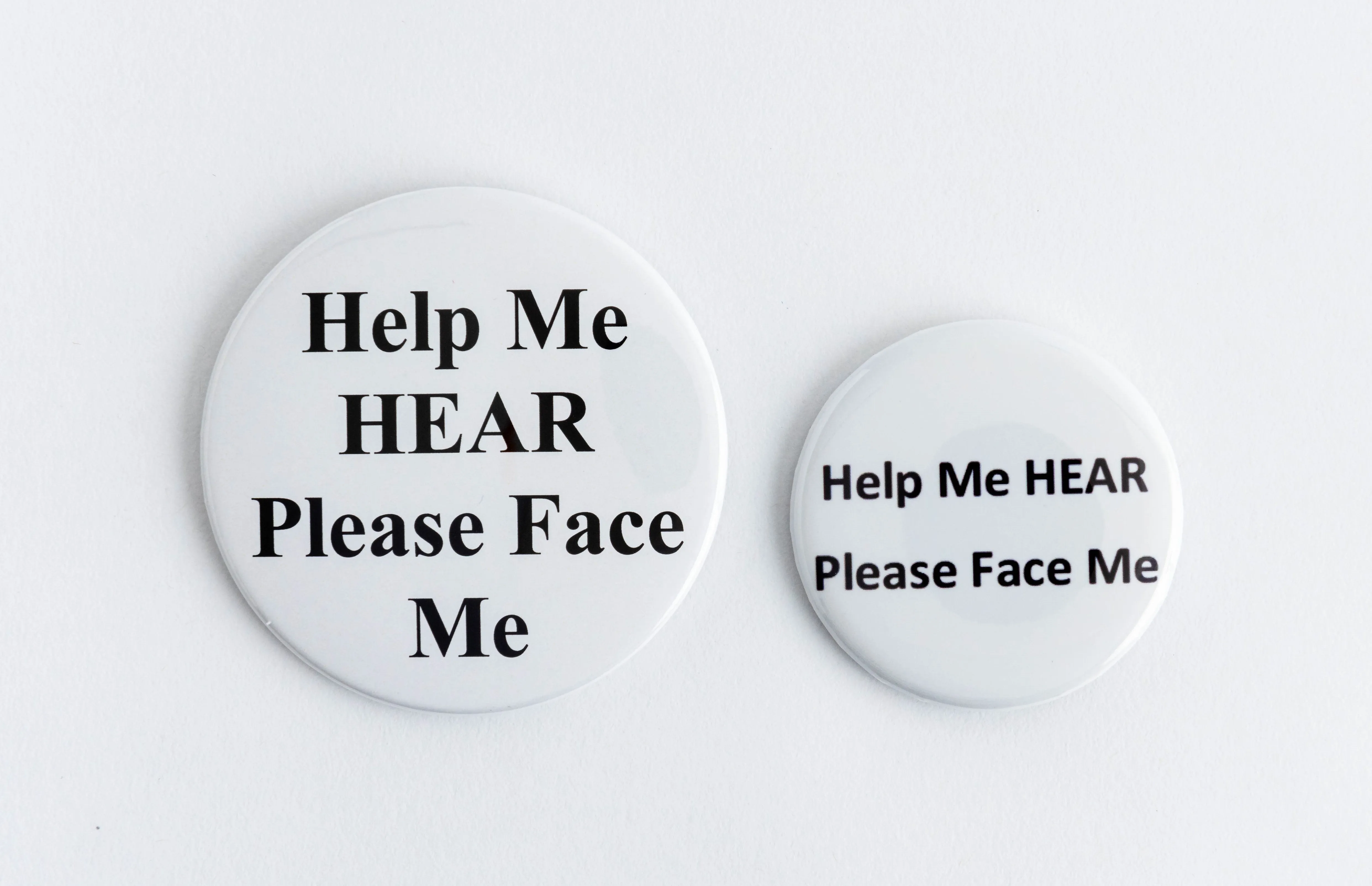 Hard of Hearing Buttons