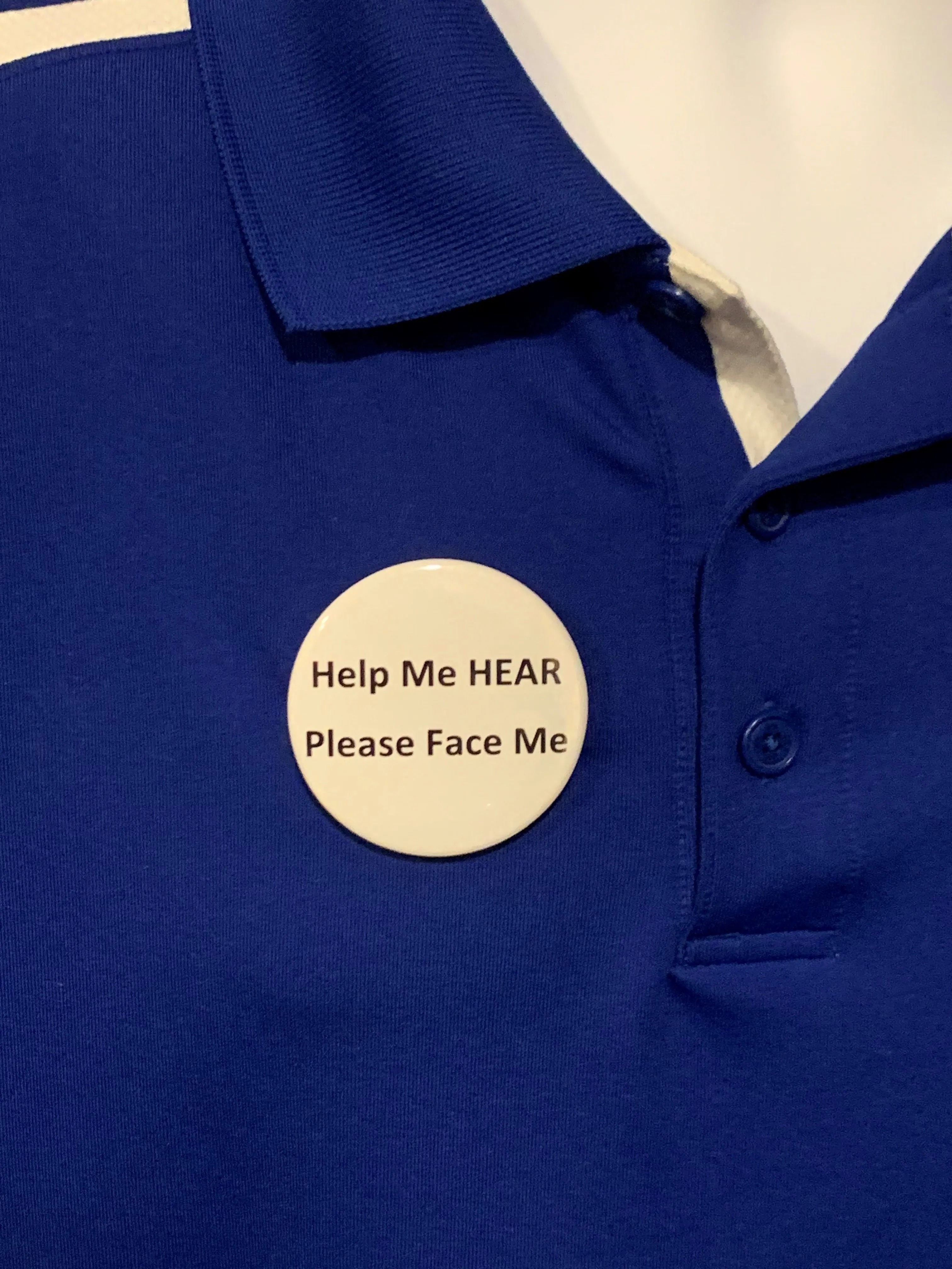 Hard of Hearing Buttons