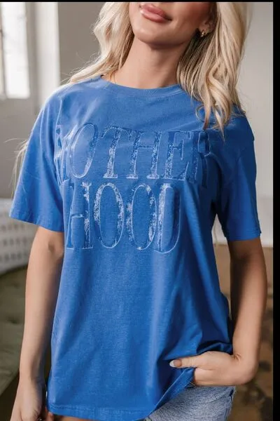 Hazel Blues® |  MOTHERHOOD Letter Graphic T-Shirt