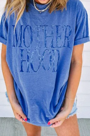 Hazel Blues® |  MOTHERHOOD Letter Graphic T-Shirt