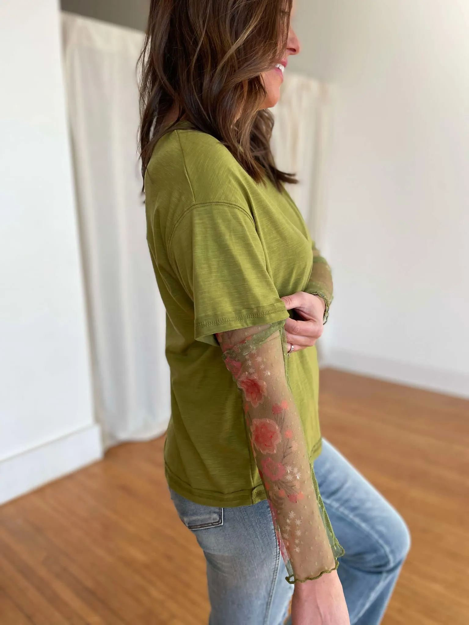 Hazel Blues® |  PREORDER: When Flowers Bloom Layered Top in Two Colors