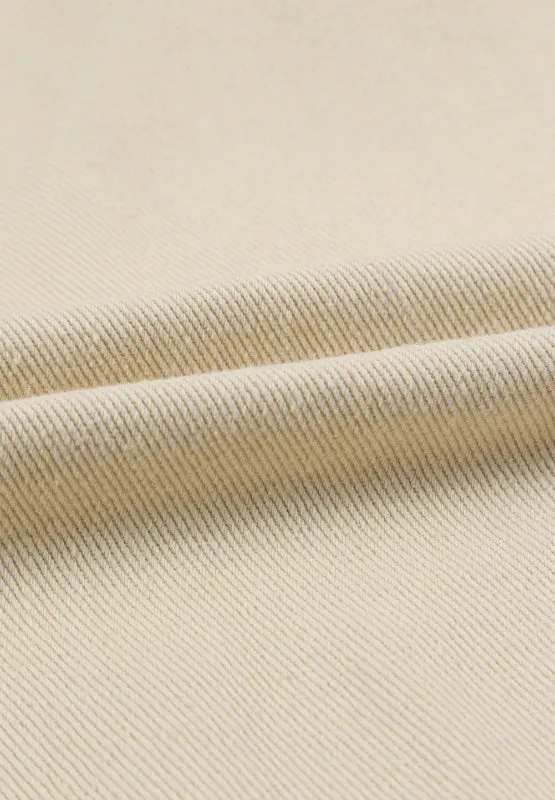 Hazel Blues® |  Raw Hem Contrast Collared Neck Jacket