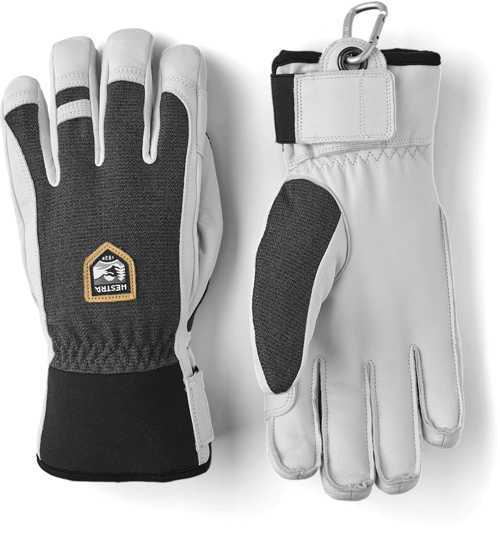 Hestra Army Leather Patrol Glove- Charcoal 2025