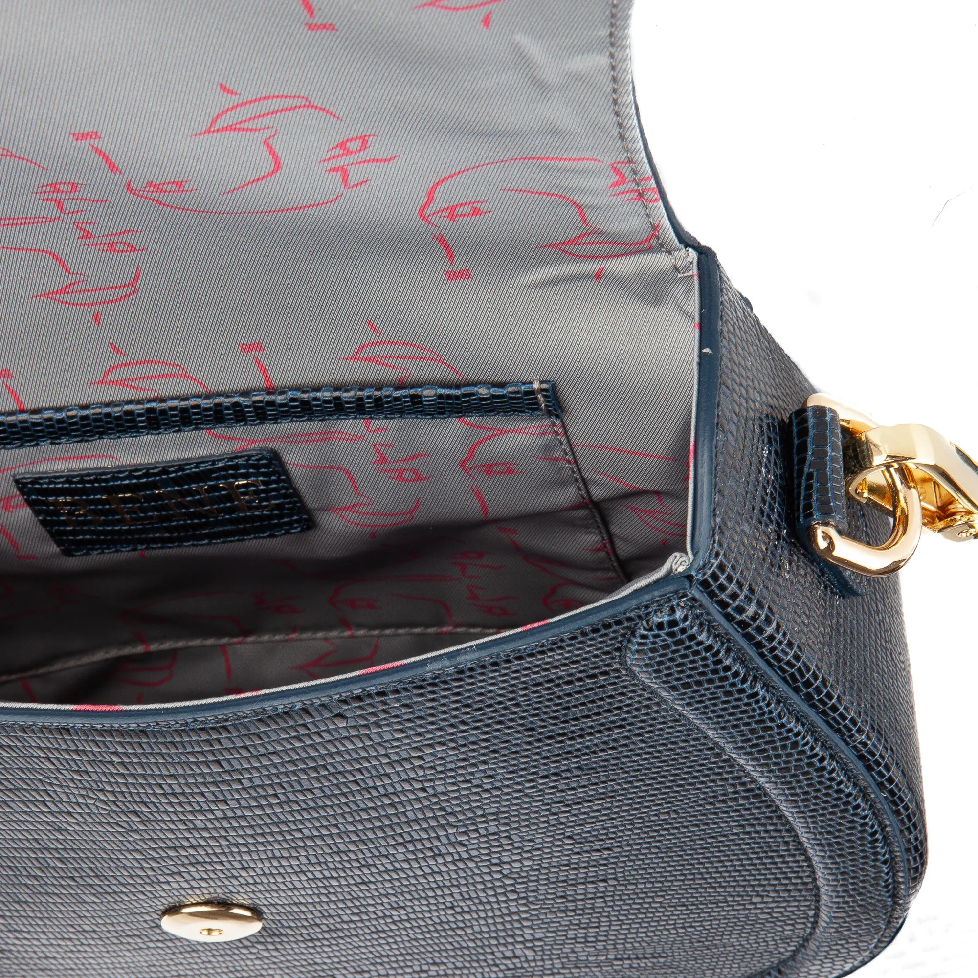 Holmes in Navy Lizard