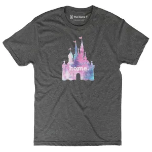 Home at the Castle Tie Dye Print Limited Edition