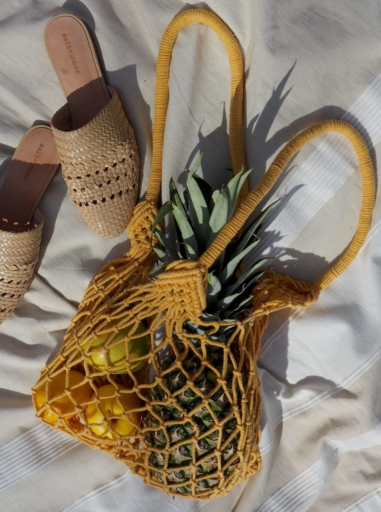 Hudson Farmers Market Tote - Mustard