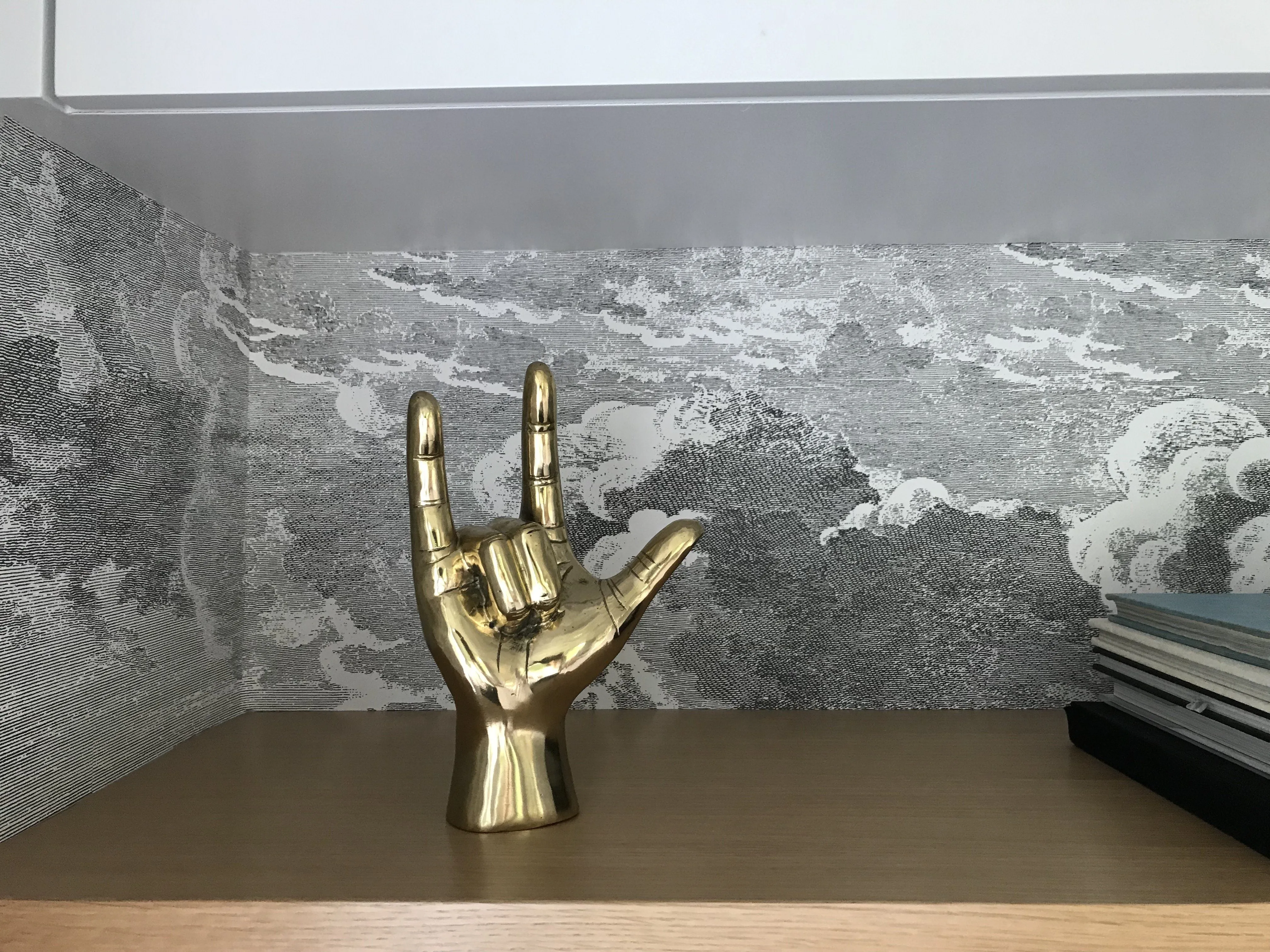 I Love You Hand Sculpture