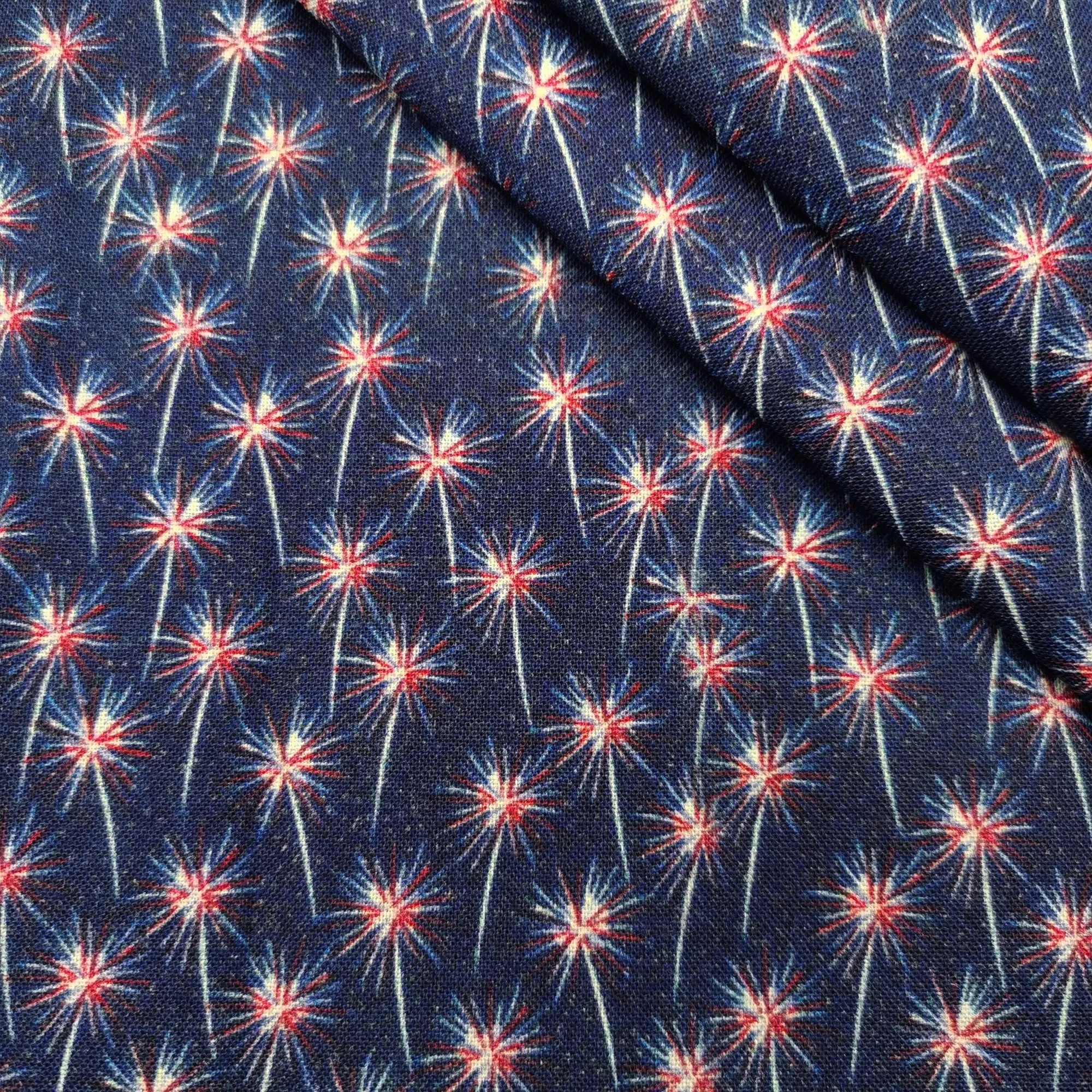 Independence Day (4 of july) Theme Printed Fabric