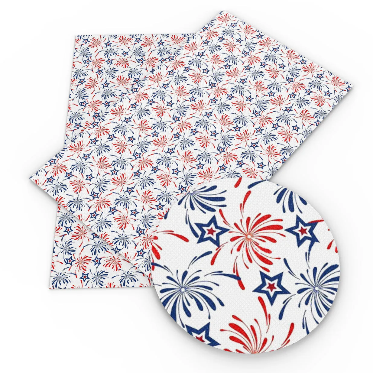 Independence Day (4 of july) Theme Printed Fabric
