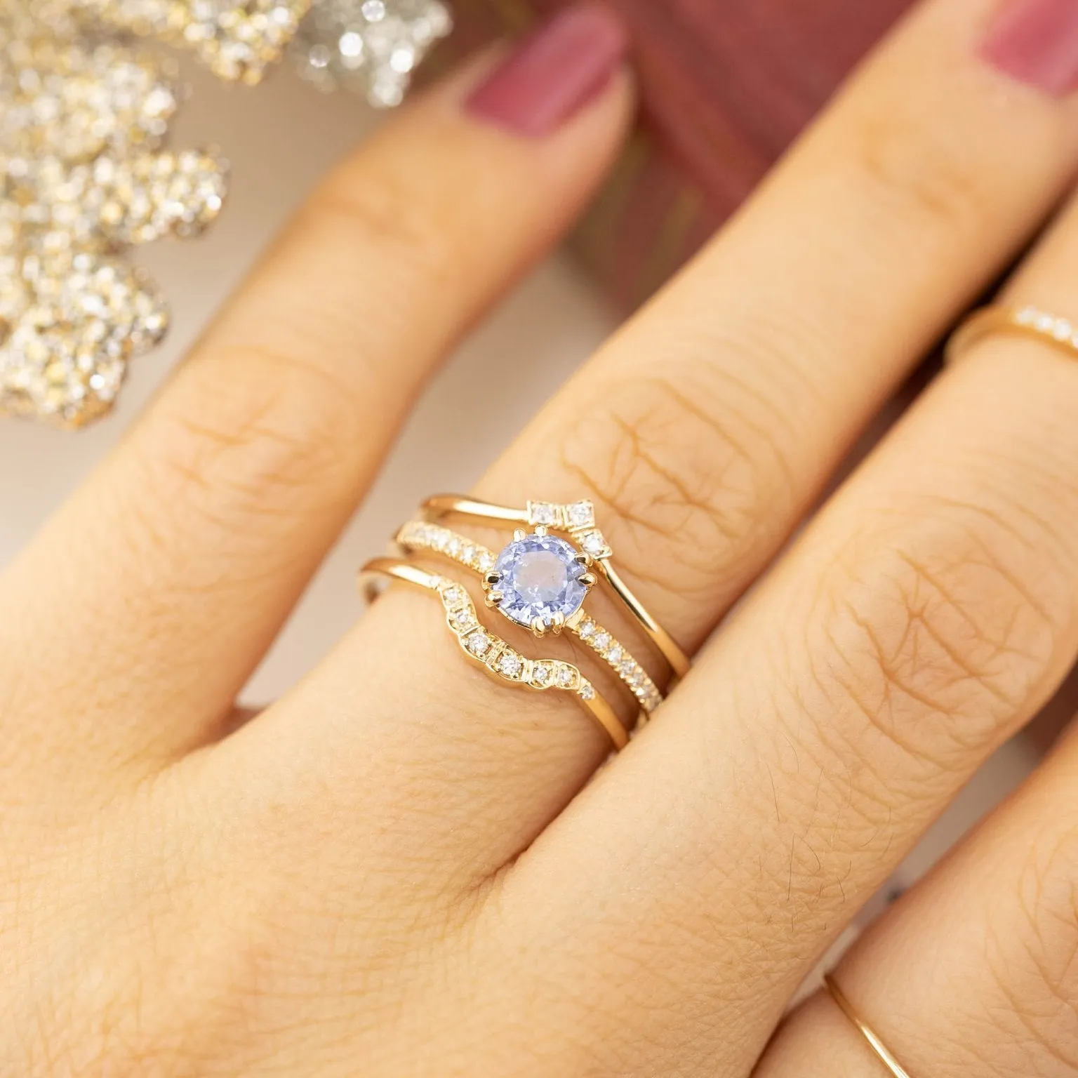 Isabel's Curved Ring