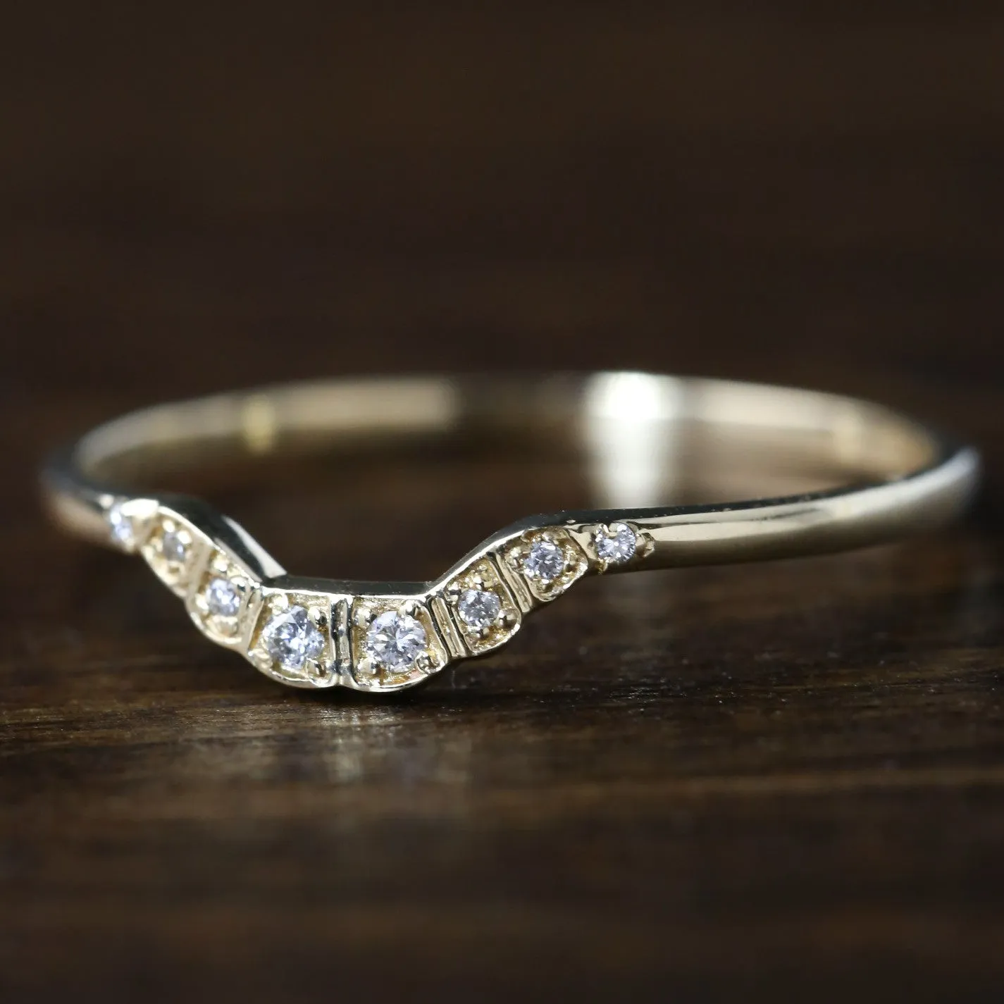 Isabel's Curved Ring