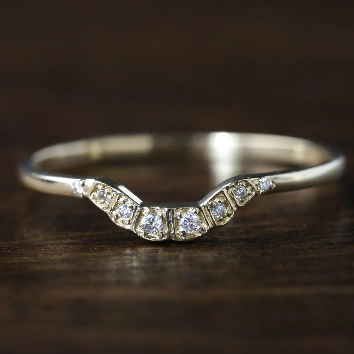 Isabel's Curved Ring