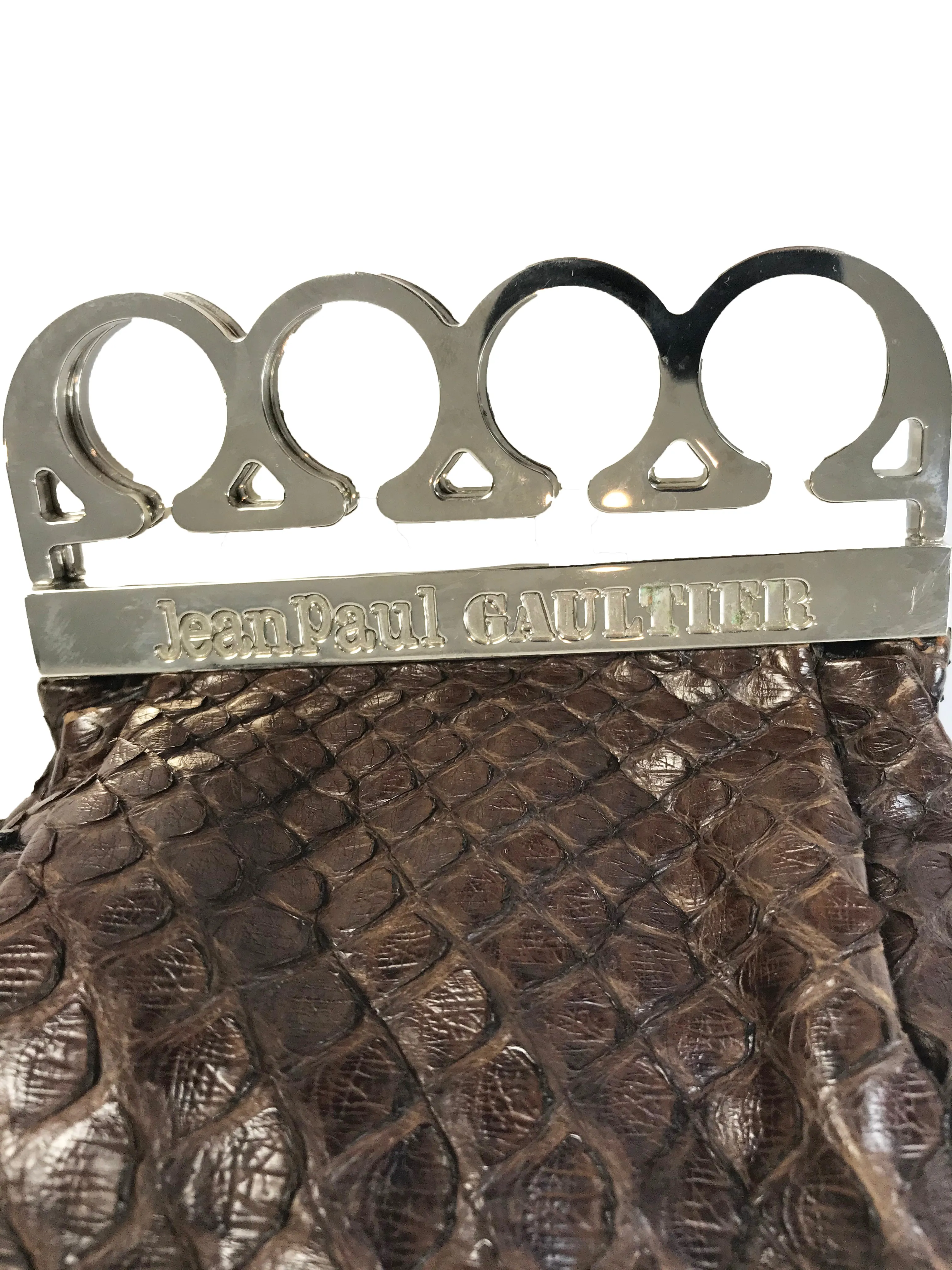 JEAN PAUL GAULTIER Brass Knuckle Bag