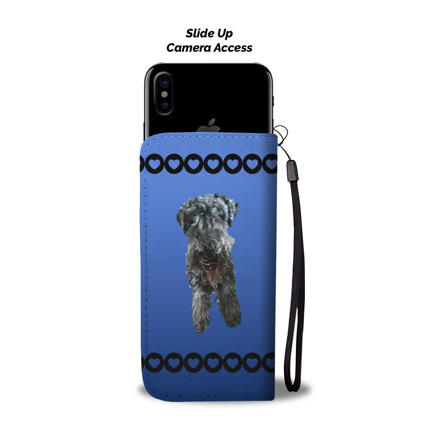 Kerry Blue Terrier Phone Case Wallet