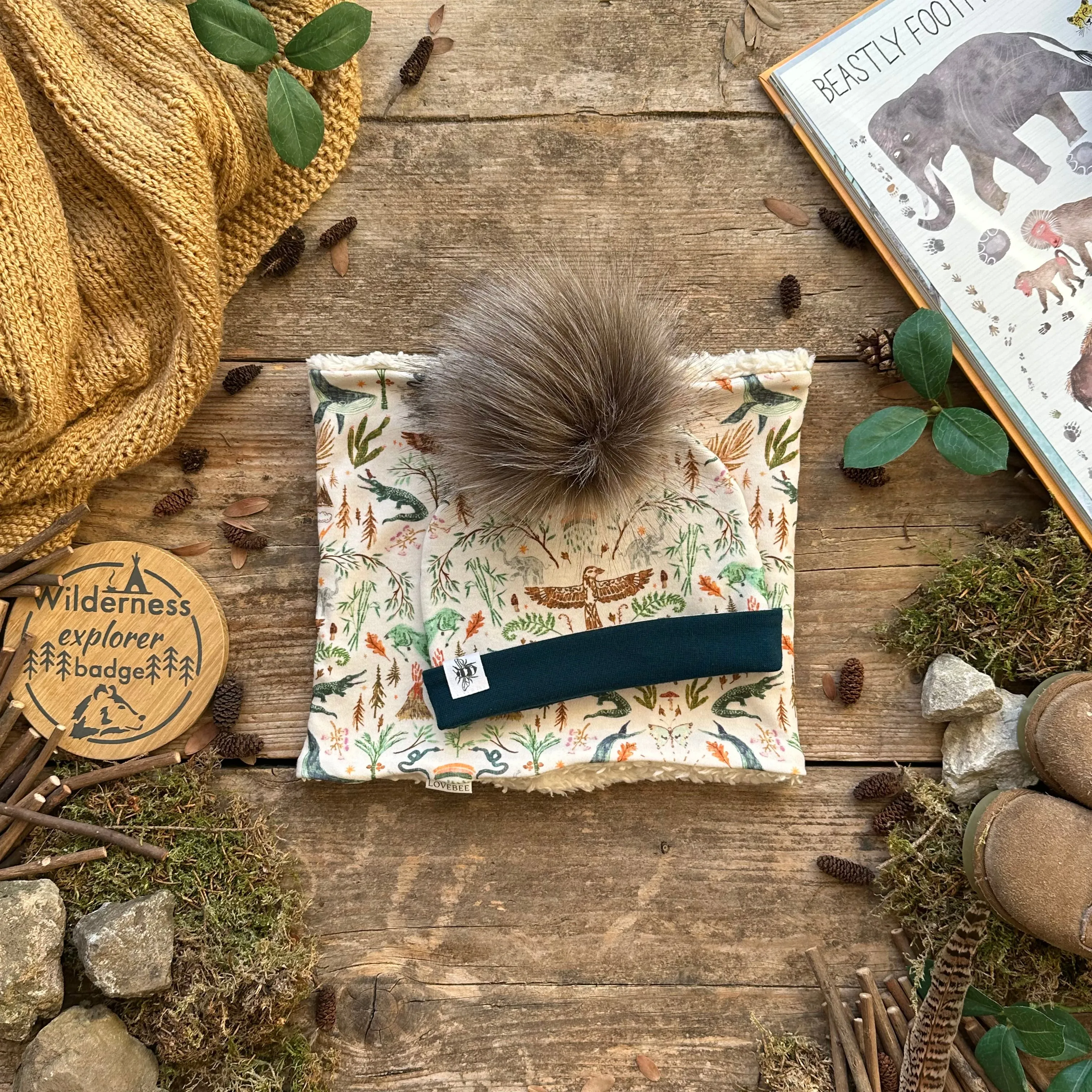 Kingdoms Printed Snood