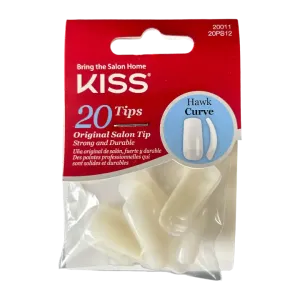 Kiss 20PS - HAWK  CURVE NAILS BAG (M18)