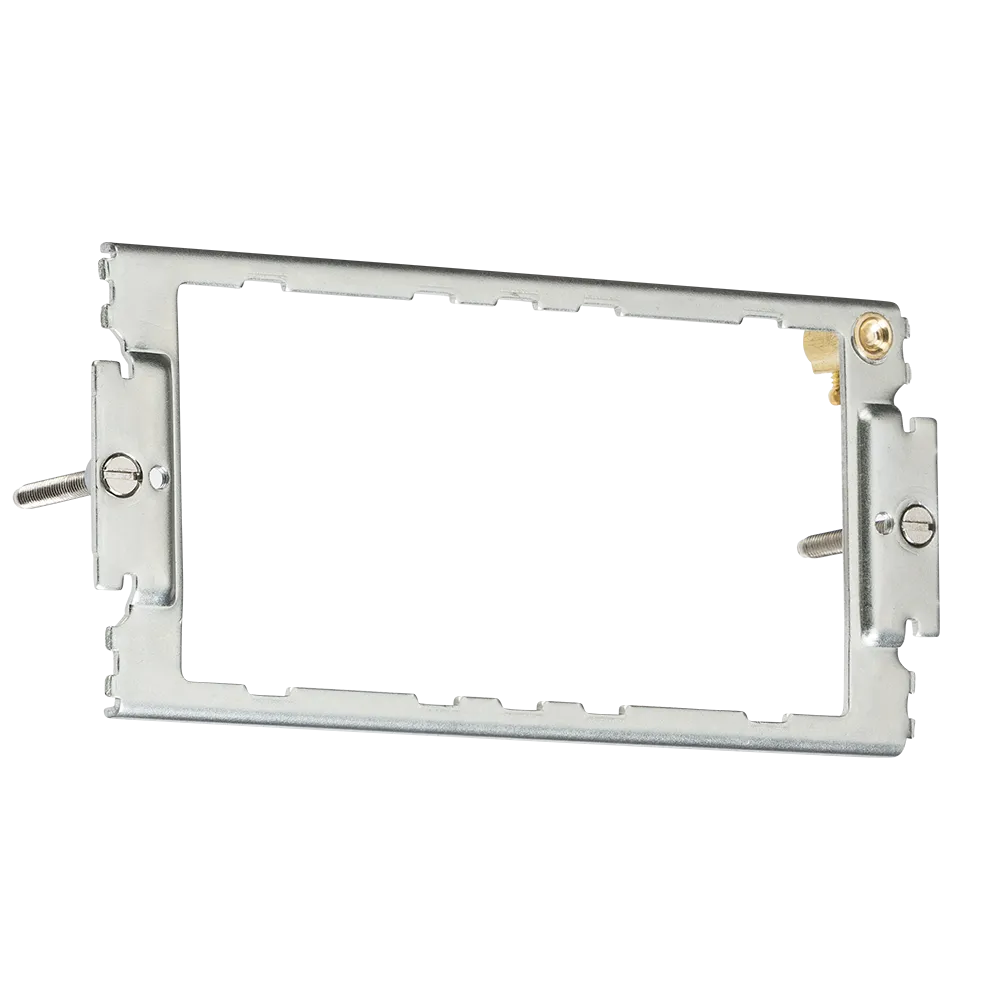 Knightsbridge CUG2F White Curved Edge 3G-4G Mounting Frame