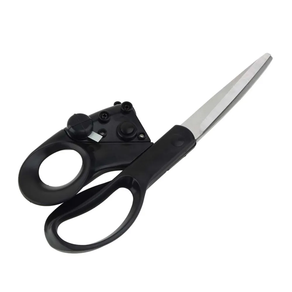 Laser Guided Scissors For home Crafts Wrapping Fabric Sewing Cut Straight Fast with battery