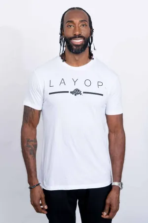 LAYOP Branded Tee- White