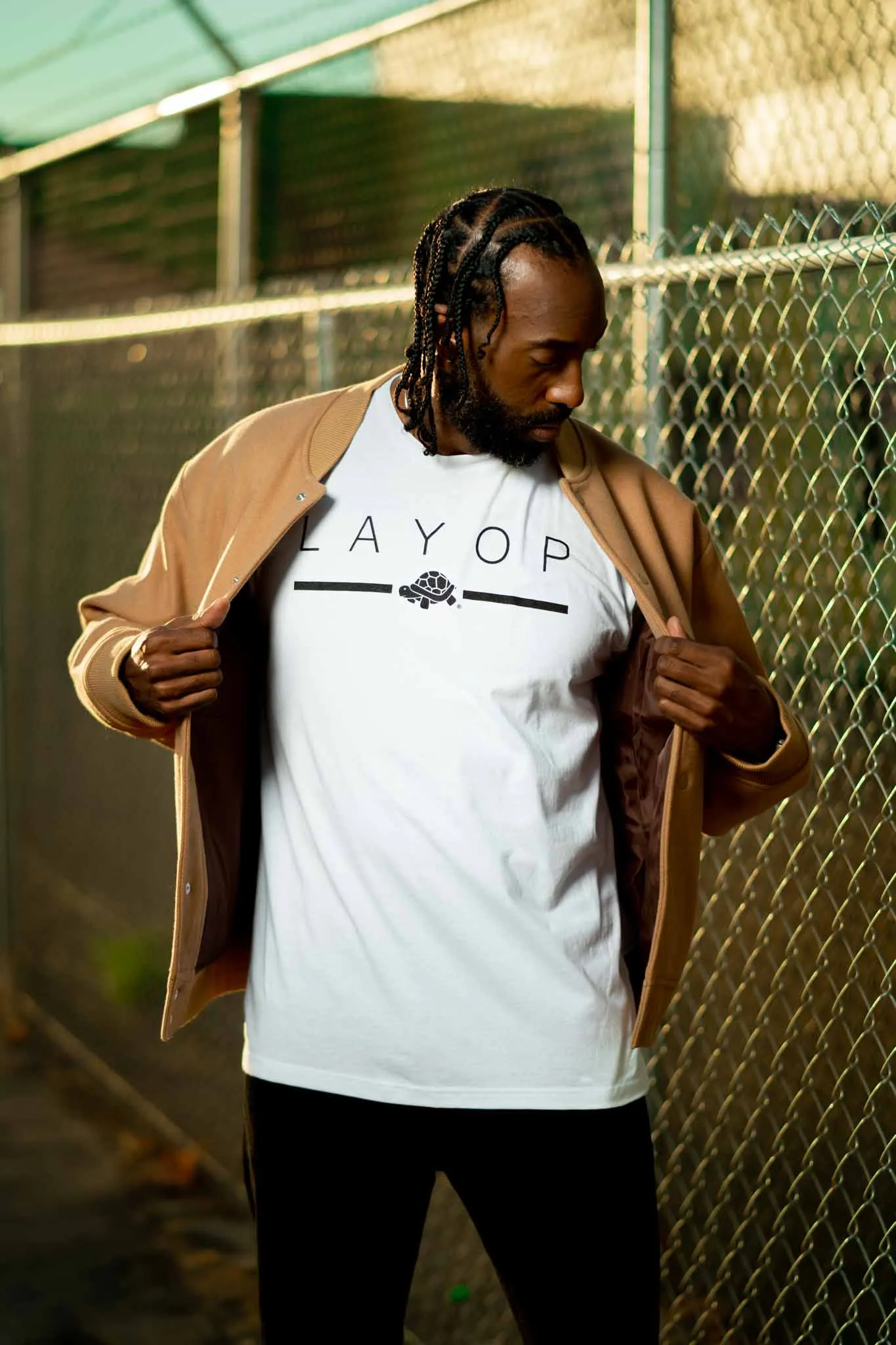LAYOP Branded Tee- White
