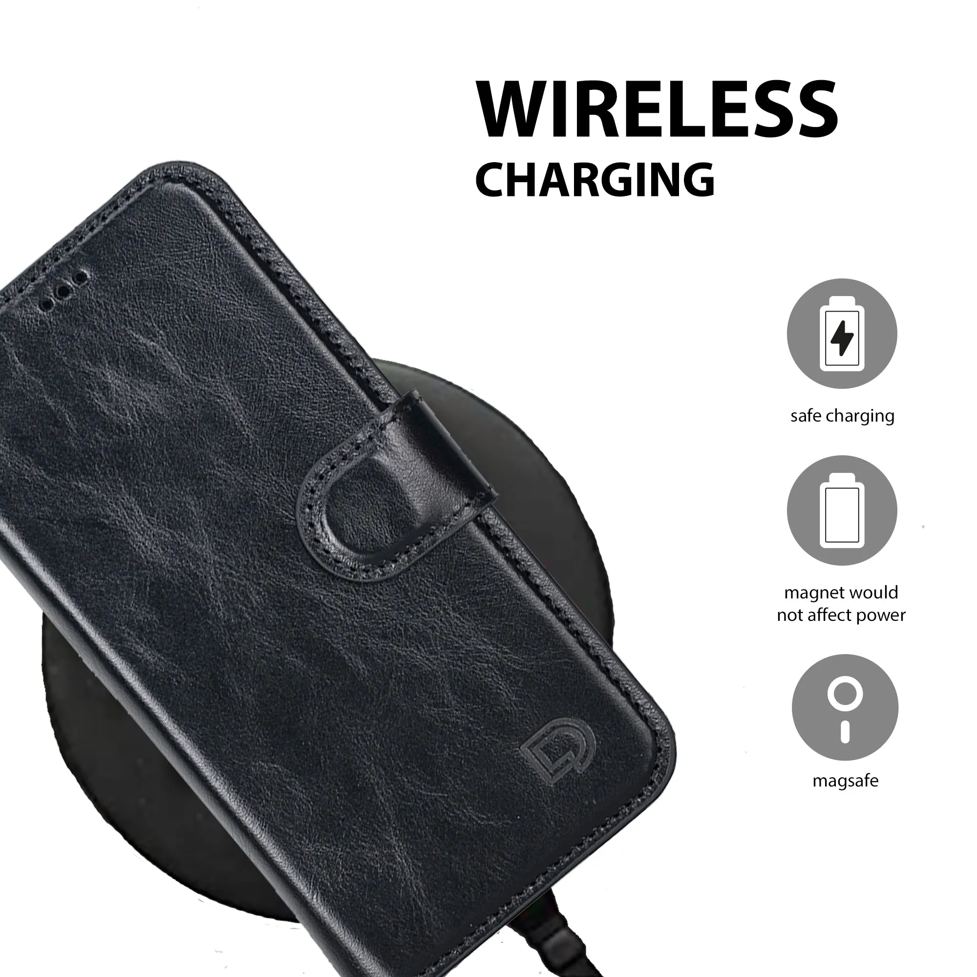 Leather Wallet Case for iPhone 13 Pro Max