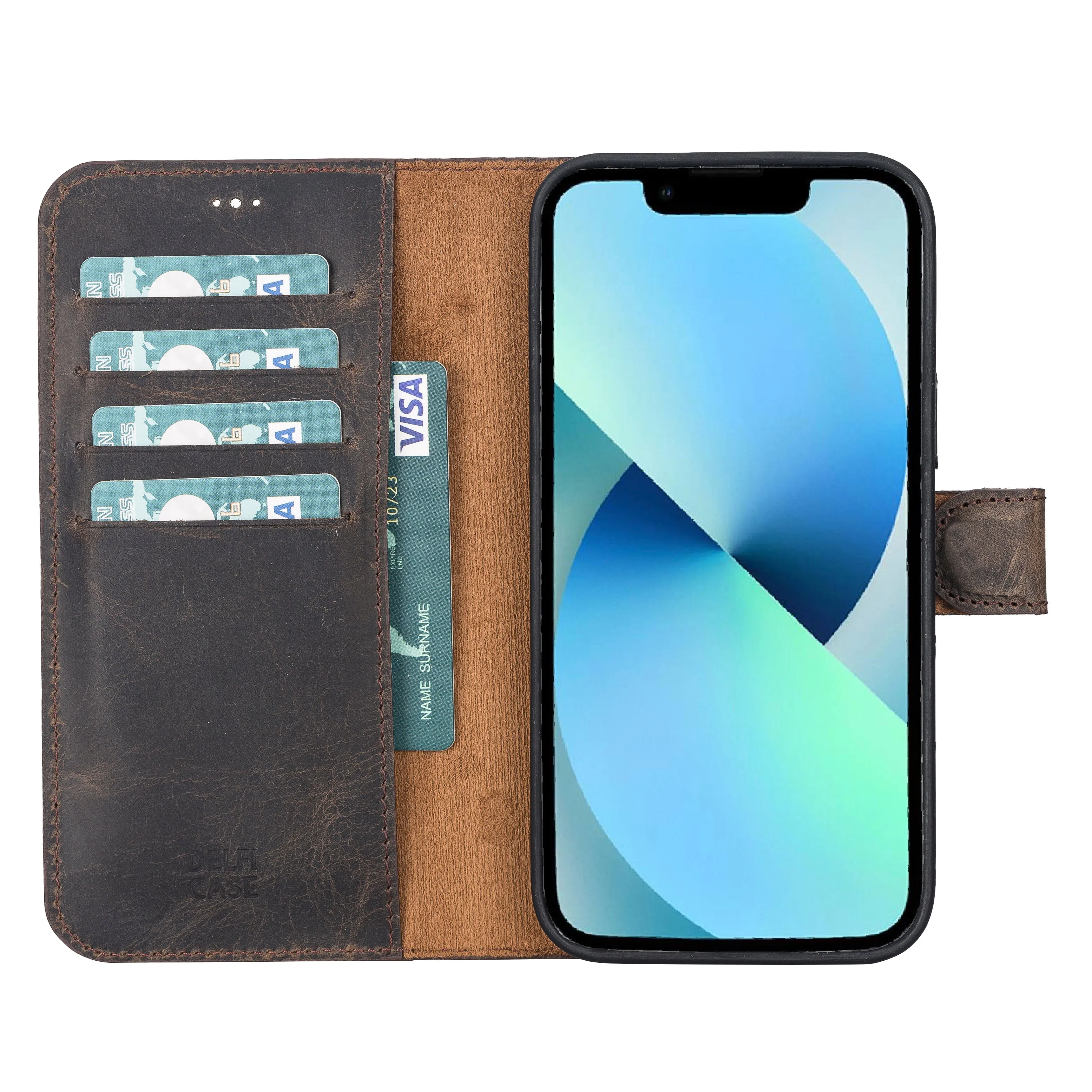 Leather Wallet Case for iPhone 13 Pro Max