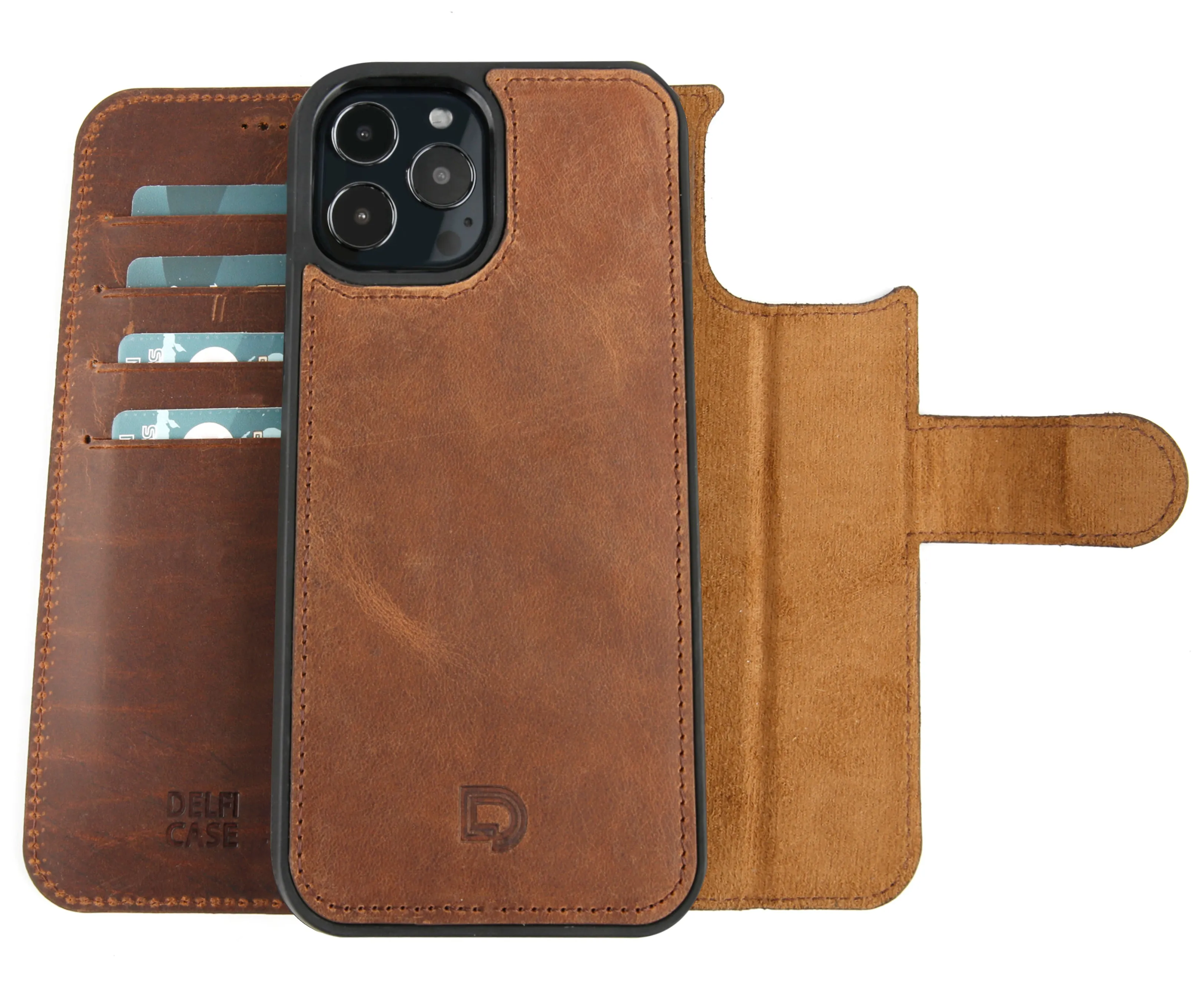 Leather Wallet Case for iPhone 13 Pro Max
