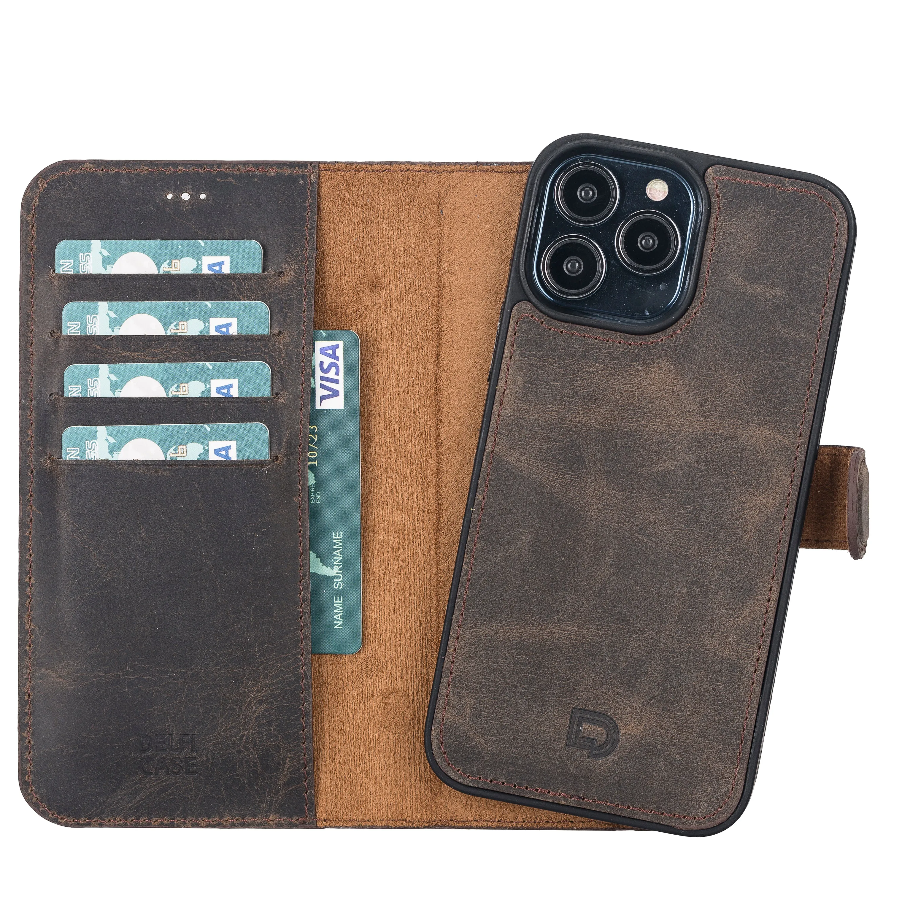 Leather Wallet Case for iPhone 13 Pro Max