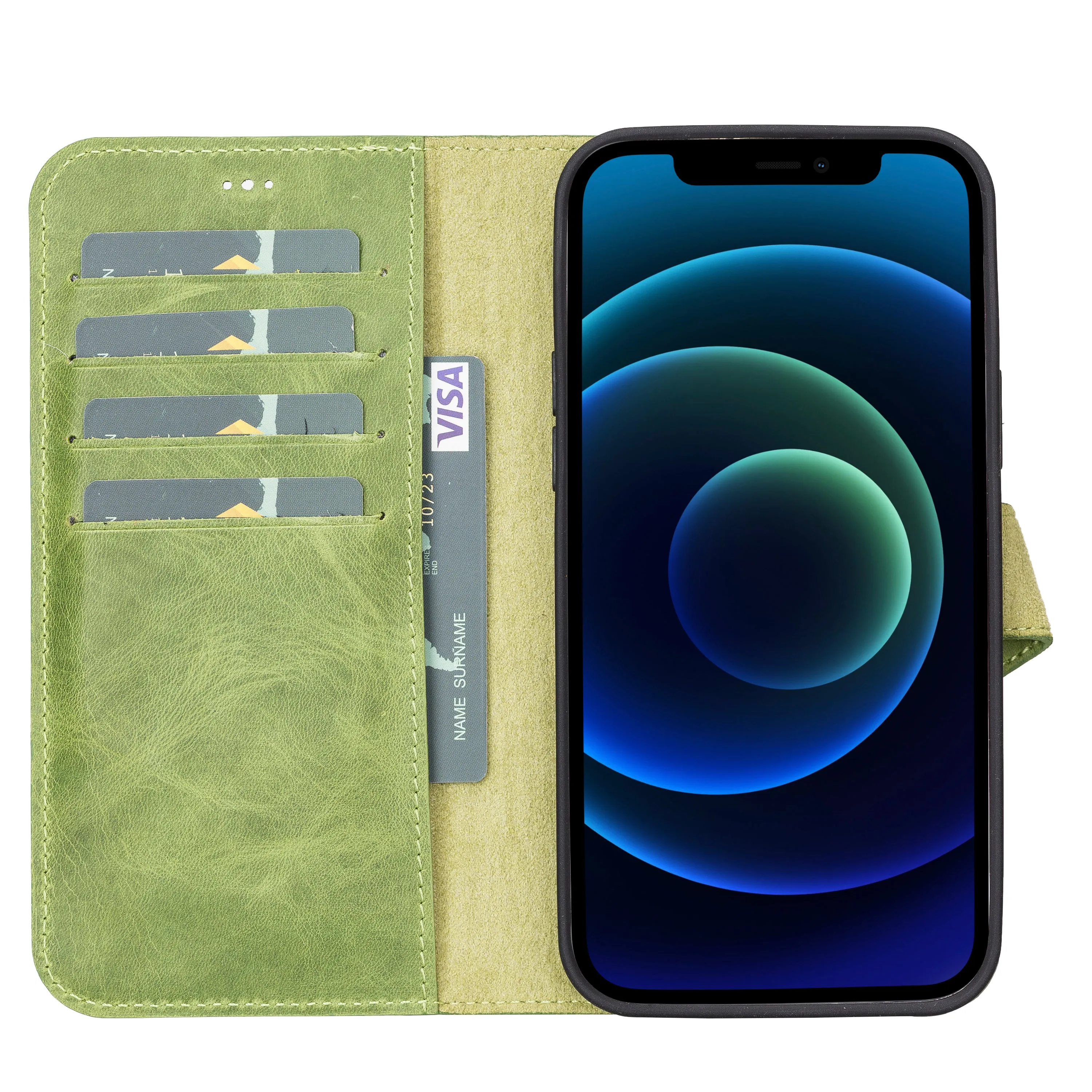 Leather Wallet Case for iPhone 13 Pro Max
