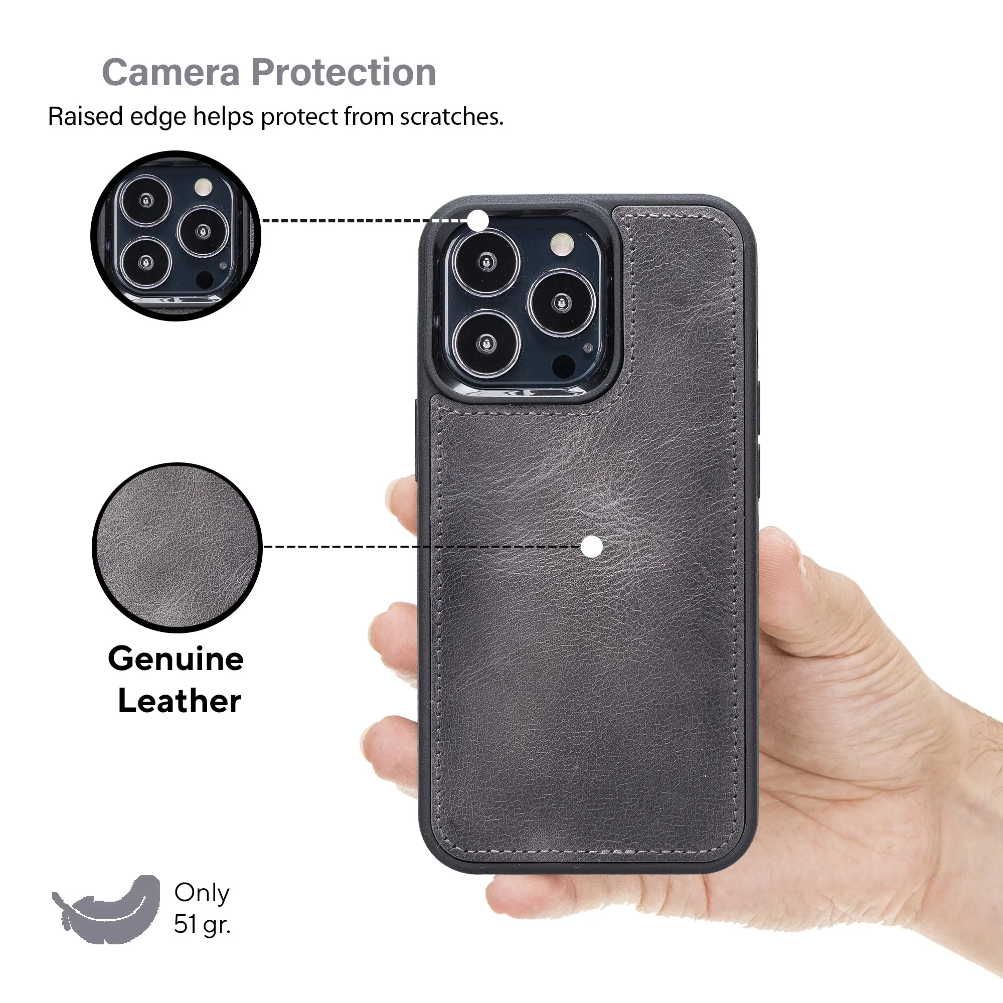 Leather Wallet Case for iPhone 13 Pro Max